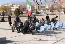 گزارش تصویری مراسم غبارروبي گلزار شهداي گمنام در روز دانشجو